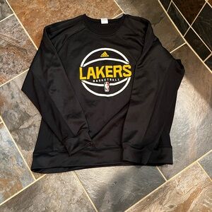 Adidas Men’s Lakers basketball sweatshirt-Size 2XL